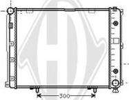 Diederichs DCM2318 - Радиатор, охлаждане на двигателя vvparts.bg