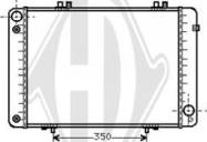 Diederichs DCM2331 - Радиатор, охлаждане на двигателя vvparts.bg