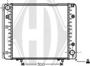 Diederichs DCM2325 - Радиатор, охлаждане на двигателя vvparts.bg