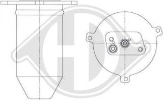 Diederichs DCT1034 - Изсушител, климатизация vvparts.bg