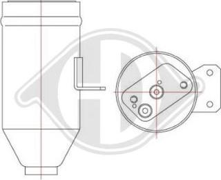 Diederichs DCT1033 - Изсушител, климатизация vvparts.bg