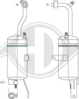 Diederichs DCT1106 - Изсушител, климатизация vvparts.bg