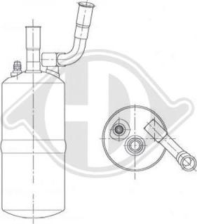 Diederichs DCT1102 - Изсушител, климатизация vvparts.bg