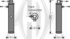 Diederichs DCT1261 - Изсушител, климатизация vvparts.bg