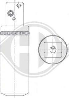 Diederichs DCT1220 - Изсушител, климатизация vvparts.bg