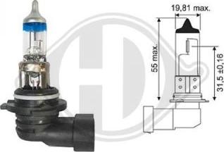 Diederichs LID10069 - Крушка с нагреваема жичка, фар за дълги светлини vvparts.bg