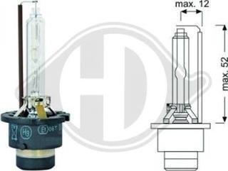 Diederichs LID10001 - Крушка с нагреваема жичка, фар за дълги светлини vvparts.bg