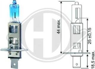 Diederichs LID10014 - Крушка с нагреваема жичка, фар за дълги светлини vvparts.bg