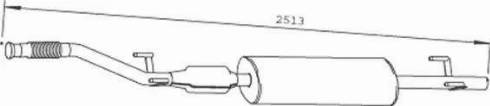 Dinex 40324 - Средно гърне vvparts.bg