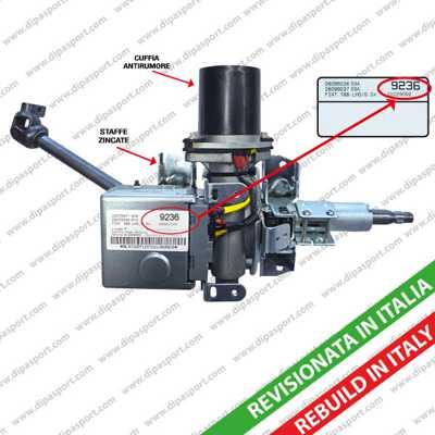 Dipasport EPS1119236SLR - Кормилна колона vvparts.bg