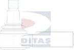 Ditas A3-4210 - Накрайник на напречна кормилна щанга vvparts.bg