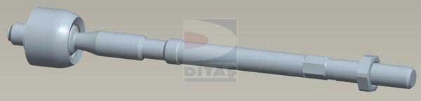 Ditas A2-4783 - Аксиален шарнирен накрайник, напречна кормилна щанга vvparts.bg