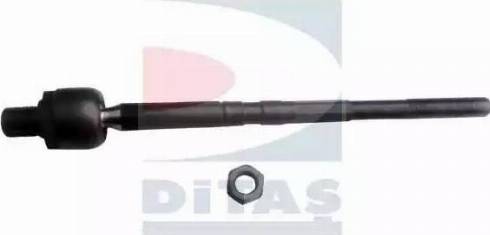 Ditas A2-5386 - Аксиален шарнирен накрайник, напречна кормилна щанга vvparts.bg
