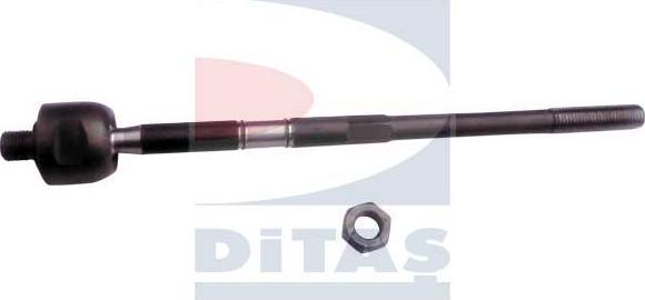 Ditas A2-5383 - Аксиален шарнирен накрайник, напречна кормилна щанга vvparts.bg