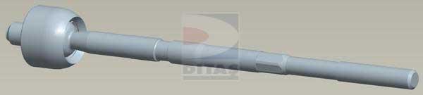 Ditas A2-3639 - Аксиален шарнирен накрайник, напречна кормилна щанга vvparts.bg