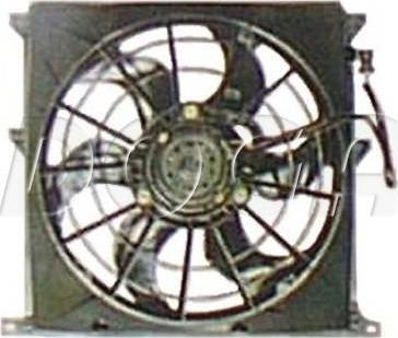 DOGA EBM012 - Вентилатор, охлаждане на двигателя vvparts.bg