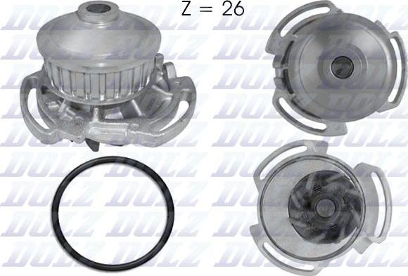 DOLZ A159 - Водна помпа vvparts.bg