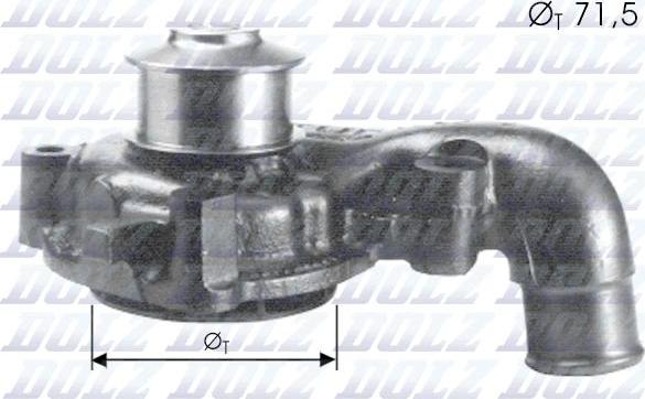 DOLZ F165 - Водна помпа vvparts.bg