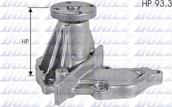 DOLZ F133 - Водна помпа vvparts.bg