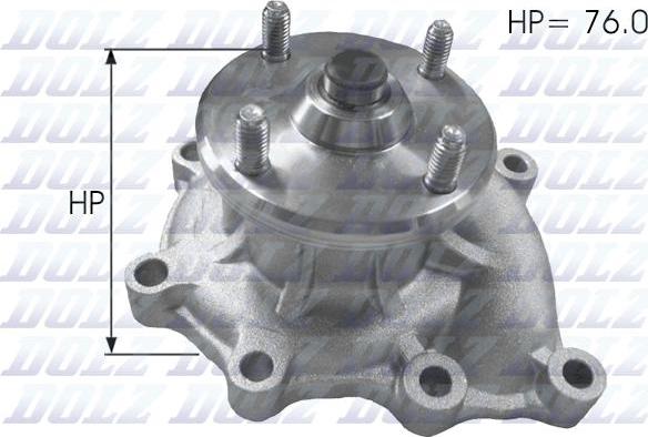 DOLZ K109 - Водна помпа vvparts.bg