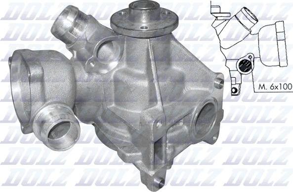 DOLZ M177 - Водна помпа vvparts.bg