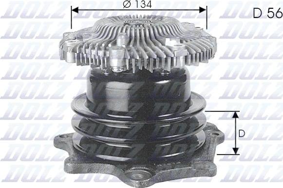 DOLZ N144 - Водна помпа vvparts.bg