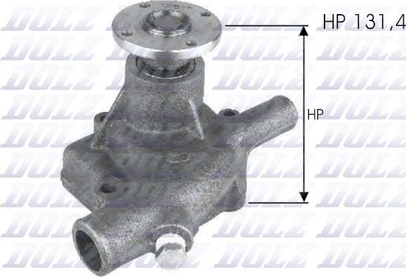 DOLZ N126 - Водна помпа vvparts.bg