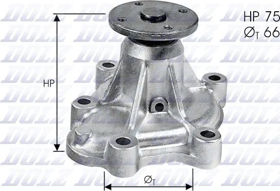 DOLZ O134 - Водна помпа vvparts.bg