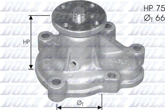 DOLZ O133 - Водна помпа vvparts.bg