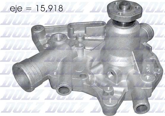 DOLZ R145A - Водна помпа vvparts.bg