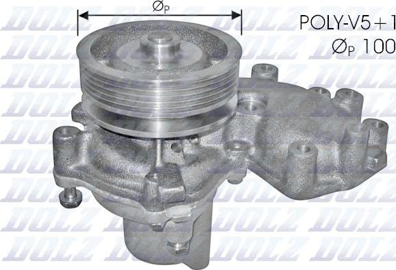 DOLZ S165 - Водна помпа vvparts.bg