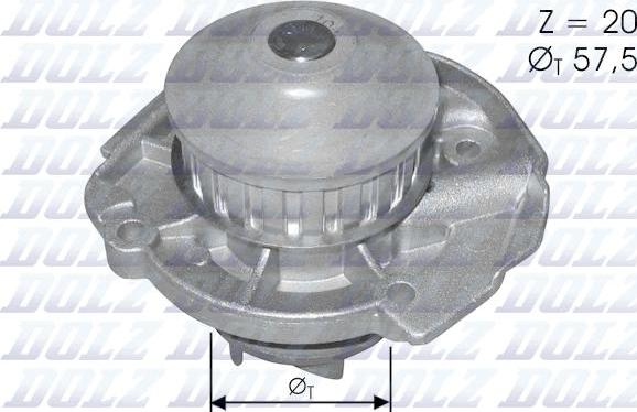 DOLZ S161 - Водна помпа vvparts.bg