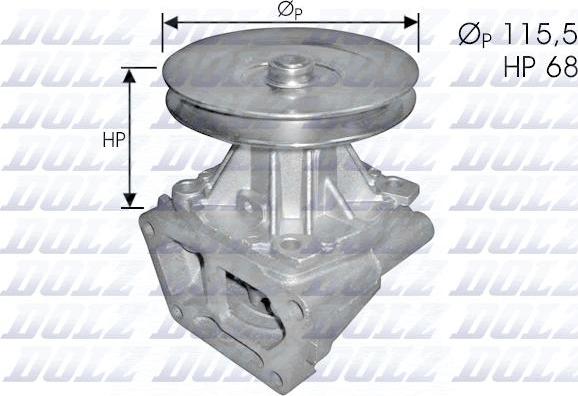 DOLZ S134 - Водна помпа vvparts.bg