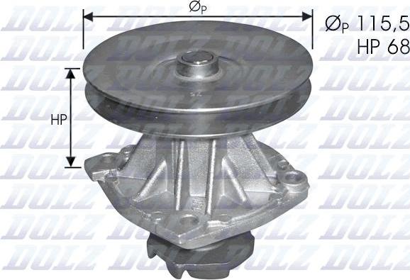 DOLZ S135 - Водна помпа vvparts.bg