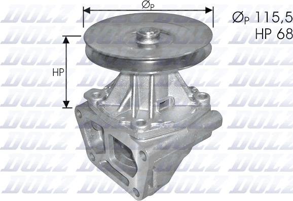 DOLZ S129 - Водна помпа vvparts.bg