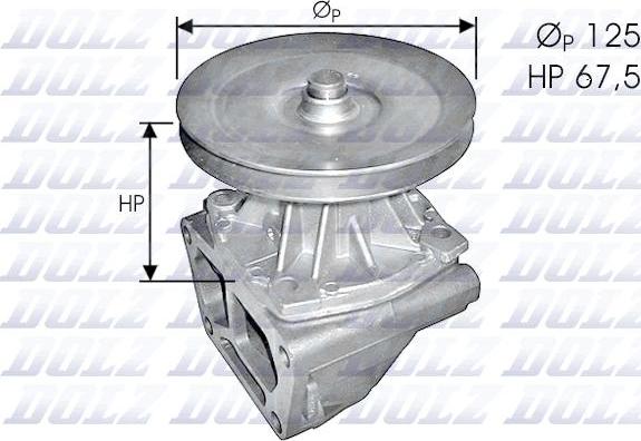 DOLZ S124 - Водна помпа vvparts.bg