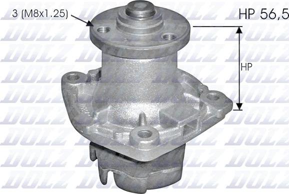 DOLZ S348 - Водна помпа vvparts.bg