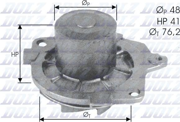 DOLZ S314 - Водна помпа vvparts.bg