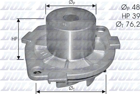 DOLZ S214 - Водна помпа vvparts.bg