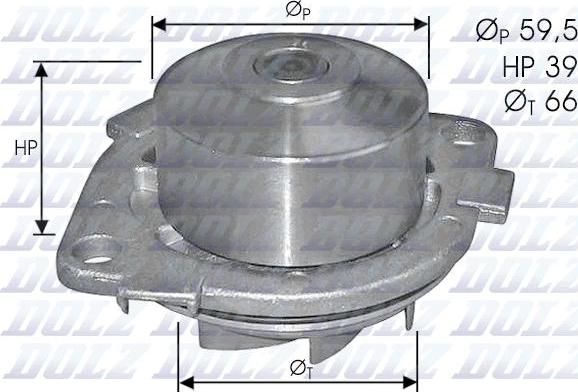 DOLZ S211 - Водна помпа vvparts.bg