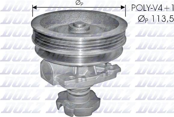 DOLZ S237 - Водна помпа vvparts.bg