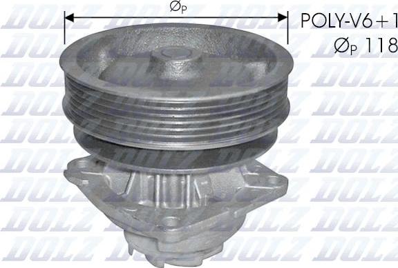 DOLZ S224 - Водна помпа vvparts.bg