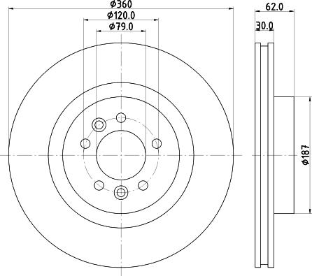 DON PCD22671 - Спирачен диск vvparts.bg