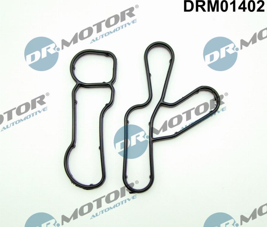 Dr.Motor Automotive DRM01402 - Комплект гарнитури, маслен радиатор vvparts.bg