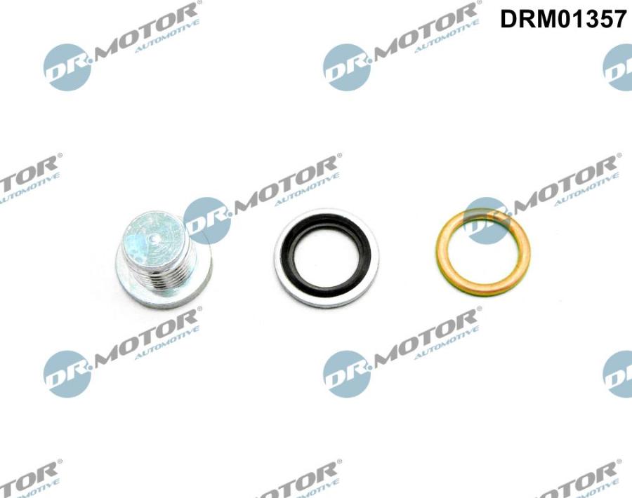 Dr.Motor Automotive DRM01357 - Болтова пробка, маслен картер vvparts.bg