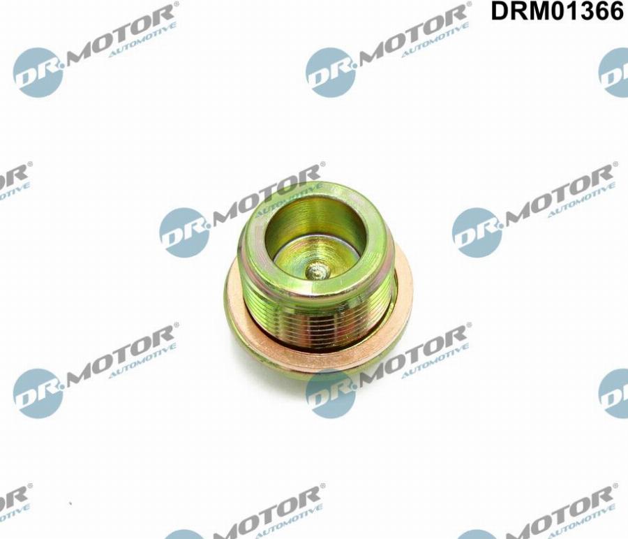 Dr.Motor Automotive DRM01366 - Болтова пробка, маслен картер vvparts.bg