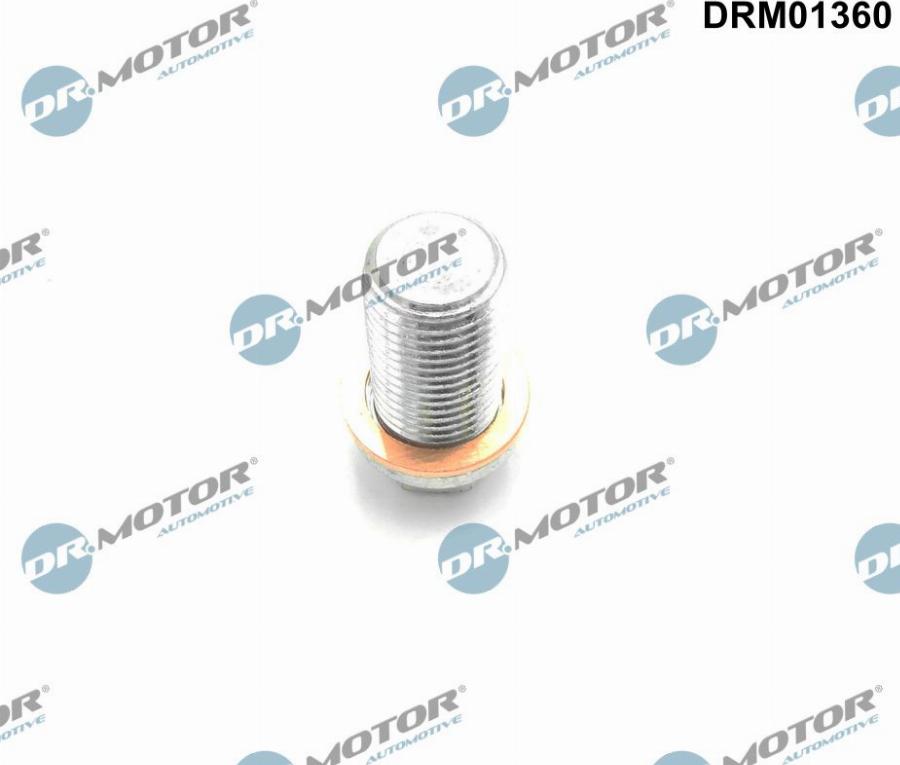 Dr.Motor Automotive DRM01360 - Болтова пробка, маслен картер vvparts.bg