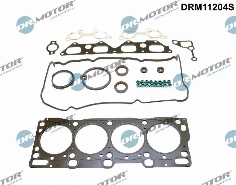 Dr.Motor Automotive DRM11204S - Комплект гарнитури, цилиндрова глава vvparts.bg