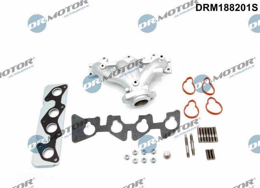 Dr.Motor Automotive DRM188201S - Колектор (дъга), изпускателна система vvparts.bg