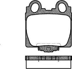 Dr!ve+ DP1010.10.0106 - Комплект спирачно феродо, дискови спирачки vvparts.bg